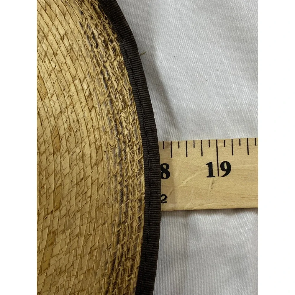 Justin‎ 20X Straw Cowboy Hat Natural Tan Western Wide Brim Made in Mexico 7 1/4
